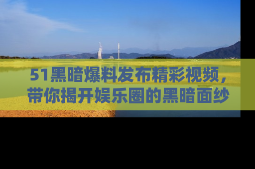 51黑暗爆料发布精彩视频,带你揭开娱乐圈的黑暗面纱