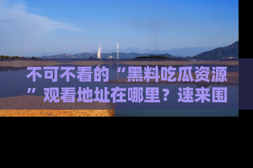 不可不看的“黑料吃瓜资源”观看地址在哪里？速来围观吧！