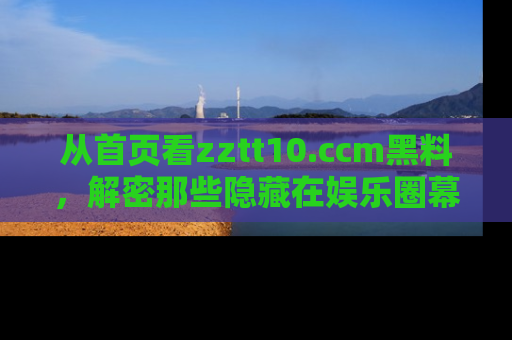 从首页看zztt10.ccm黑料，解密那些隐藏在娱乐圈幕后的丑闻故事！