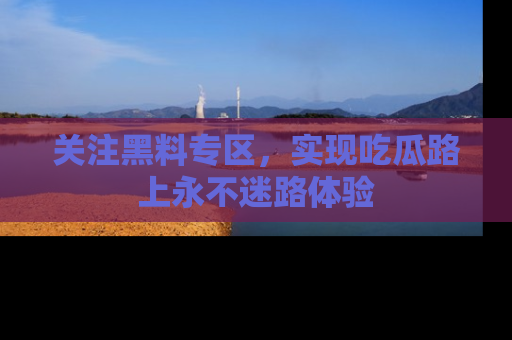 关注黑料专区，实现吃瓜路上永不迷路体验