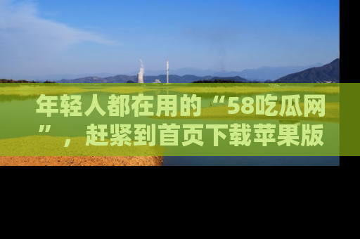 年轻人都在用的“58吃瓜网”，赶紧到首页下载苹果版吧！