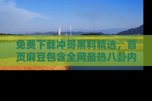 免费下载冲哥黑料精选，首页麻豆包含全网最热八卦内容