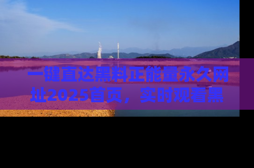 一键直达黑料正能量永久网址2025首页，实时观看黑料大汇总