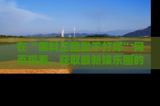 在“黑料正能量不打烊”网页观看,获取最新娱乐圈的正能量与黑料揭秘!