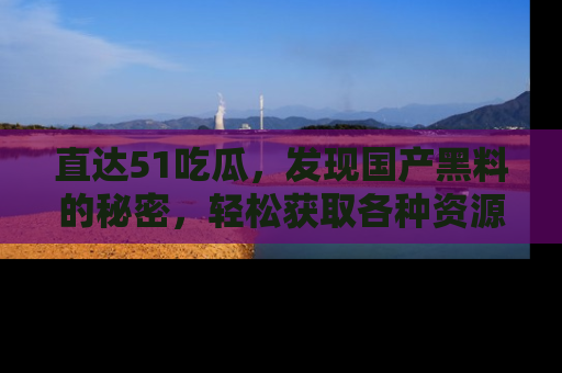 直达51吃瓜,发现国产黑料的秘密,轻松获取各种资源与资讯